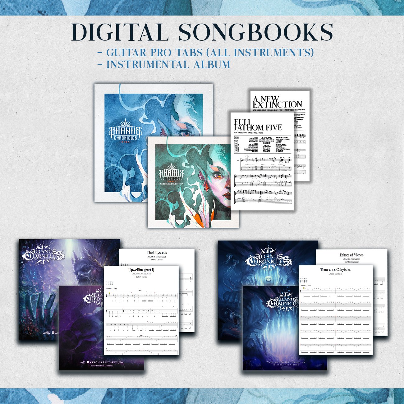 SONGBOOKS | ATLANTIS CHRONICLES